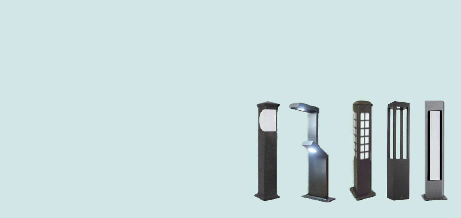 Bollard,Modern,Lawn Light Poles