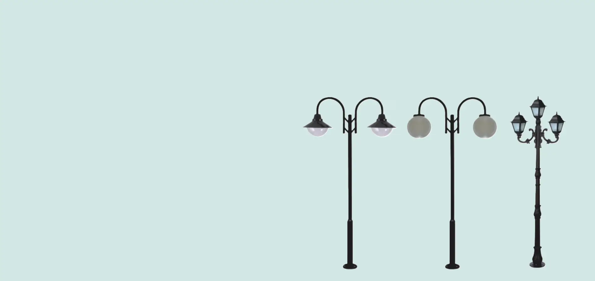 Garden and Road Lighting Poles