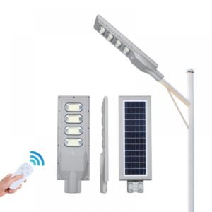 All in one solar led street light 120w