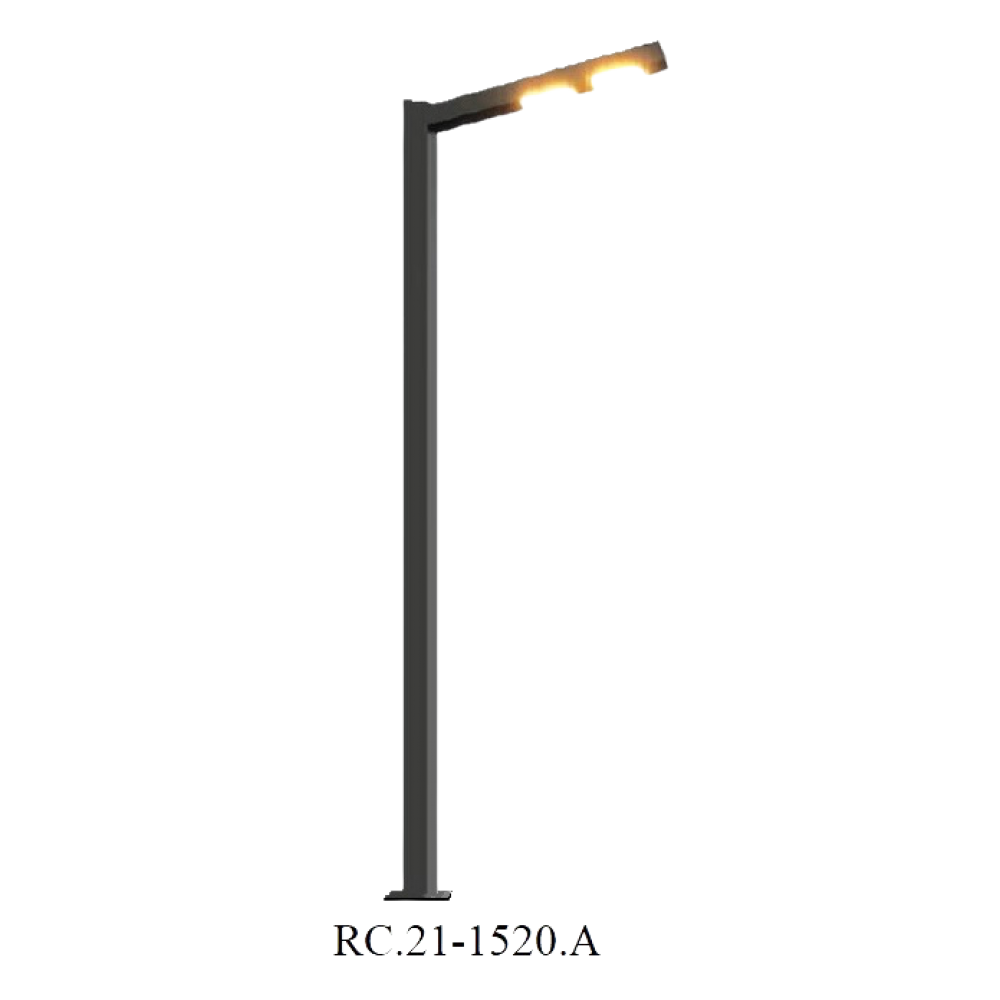 Led Garden, Road Lighting Poles RC-21.1520 | h: 400cm (r)