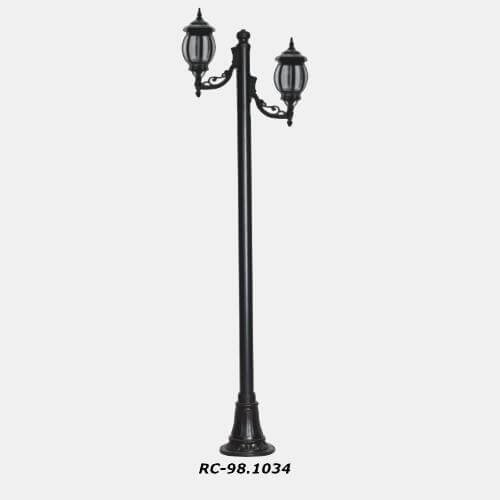 Classic Garden and Road Lighting Poles RC-98.1034, h:250cm