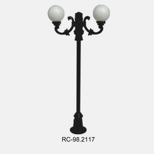 Classic Lawn Lighting Poles | Stâlpi clasici de iluminat pentru gazon RC-98.2117, h.130cm
