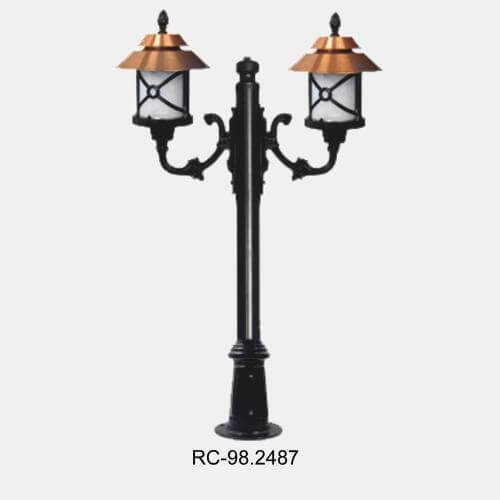Classic Lawn Lighting Poles | Stâlpi clasici de iluminat pentru gazon RC-98.2487, h.100cm