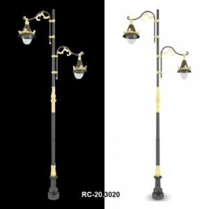 Palace Lighting Poles RC-20.3020, h:600cm