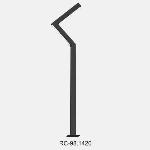 Led Garden, Road Lighting Poles RC-98.1420, h: 400cm,