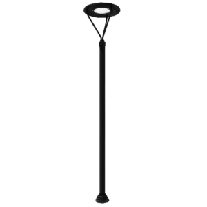 Led Garden, Road lighting Pole RC-98.1424, h.370cm