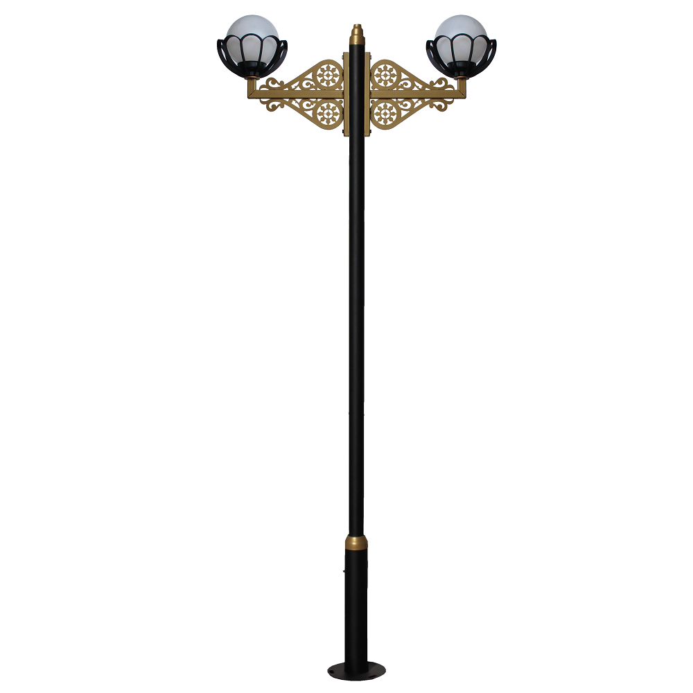 Classic Garden and Road Lighting Poles RC-98.1613, h:300cm